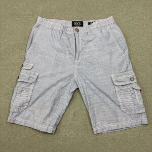 Buckle Black Mens Blue Cargo Short Size 32 Summer Indie Y2K